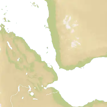 Bab el-Mandeb Strait map