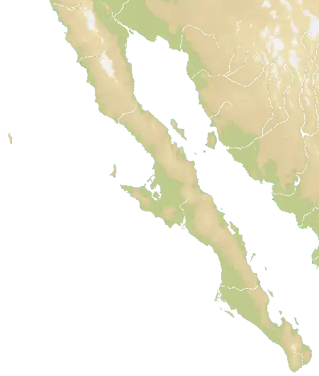 Baja California map
