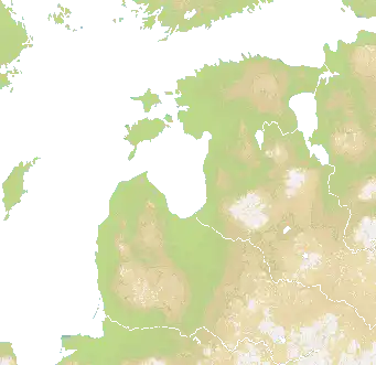 Baltics map