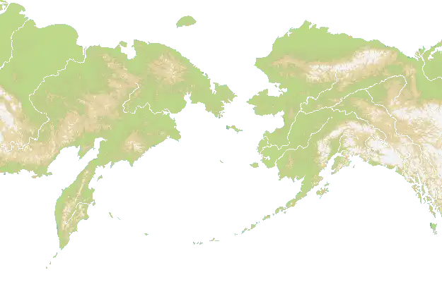 Bering Sea map