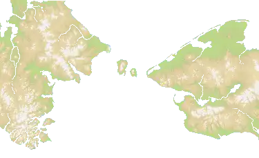Bering Strait map