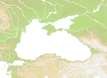 Black Sea map