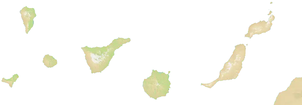 Canary Islands map