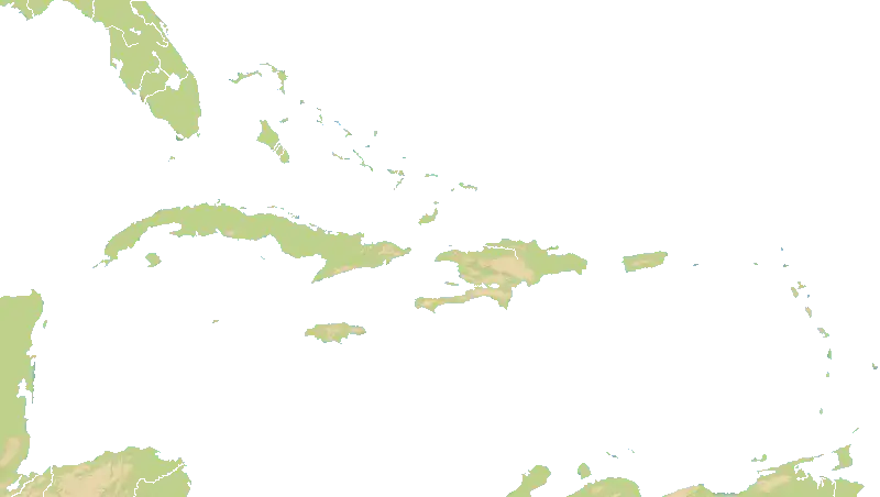 Caribbean map