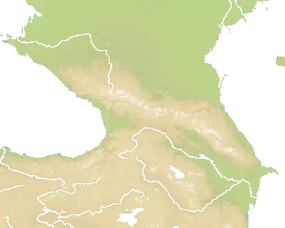 Caucasus map