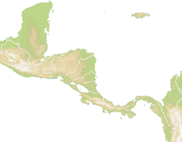 Central America map