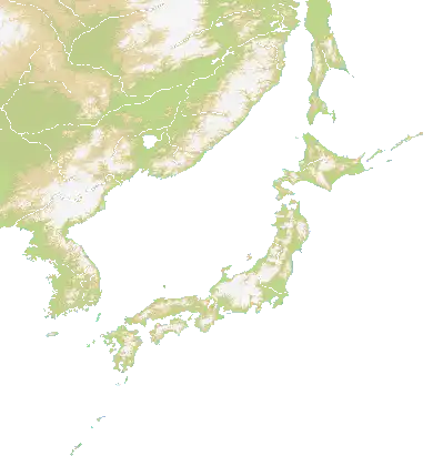 East Asia map