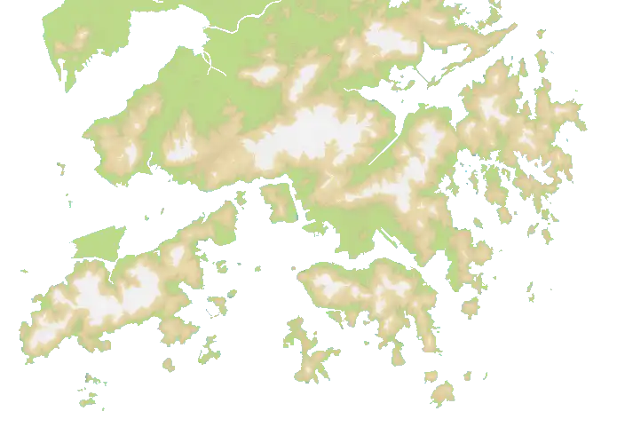 Hong Kong map