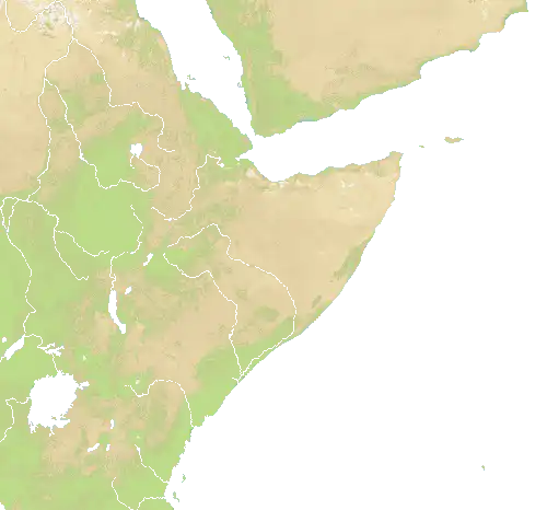 Horn Of Africa map