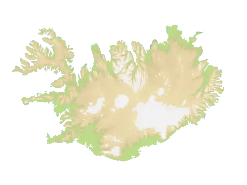 Iceland map