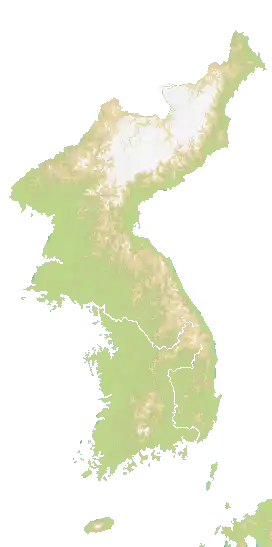 Korea map