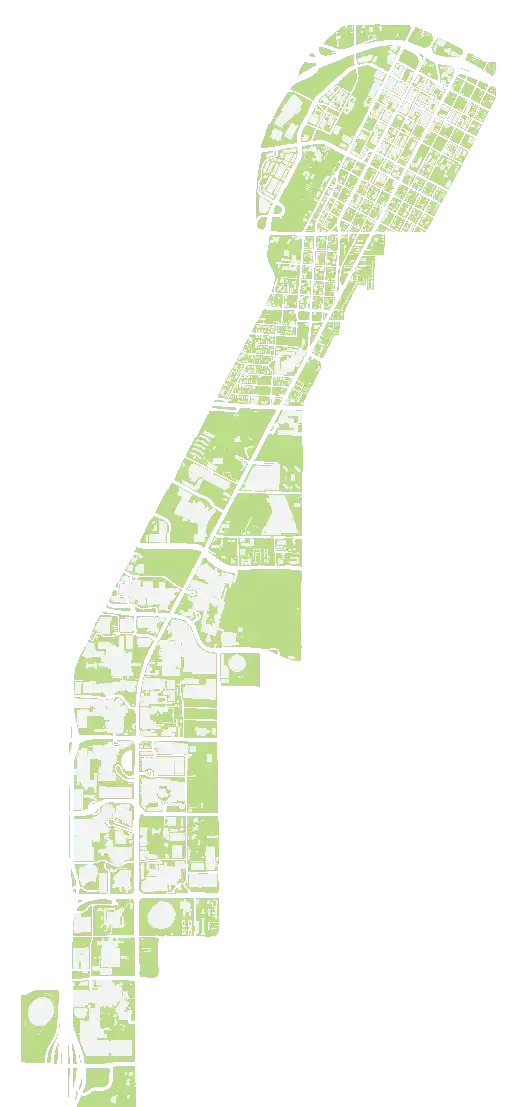 Las Vegas Strip map