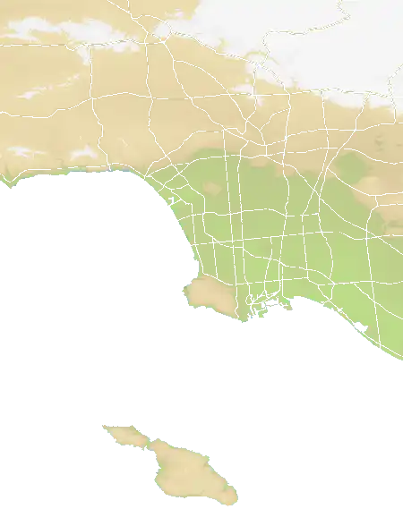 Los Angeles map
