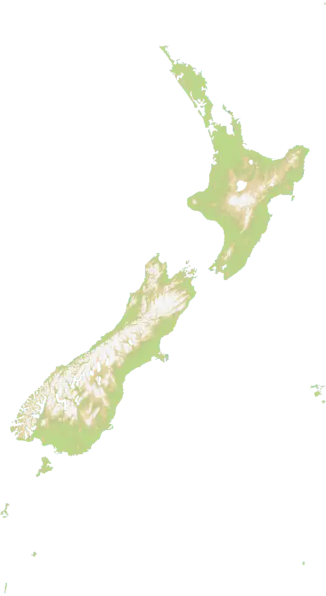 New Zealand map
