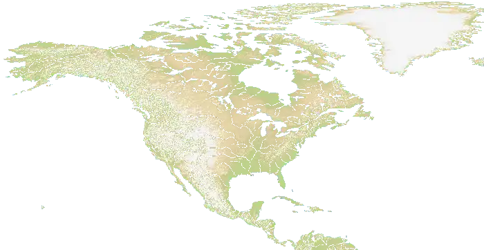 North America map