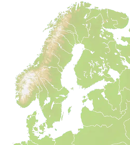 Scandinavia map