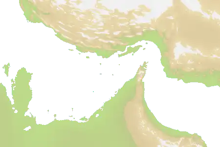 Strait of Hormuz map
