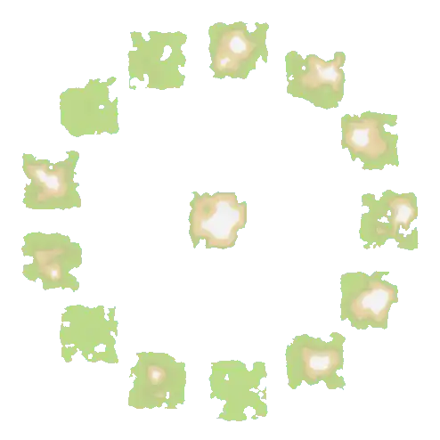 Surrounded map