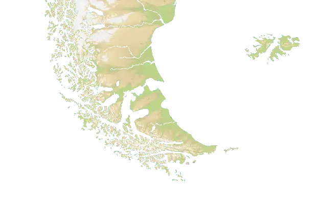 Tierra Del Fuego map