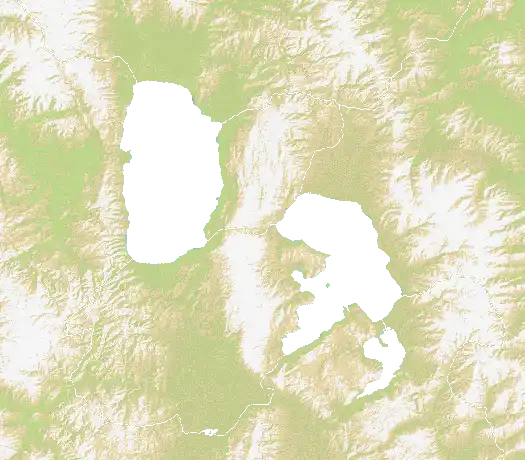 Two Lakes map