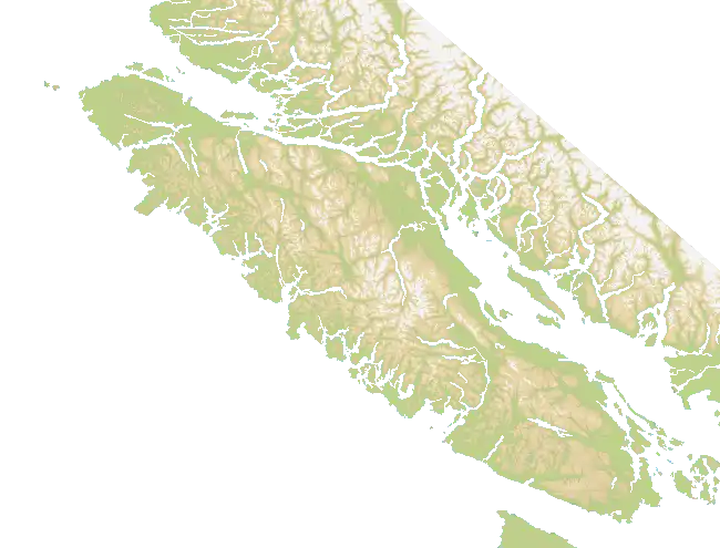 Vancouver Island map