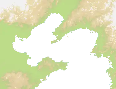 Yellow Sea map